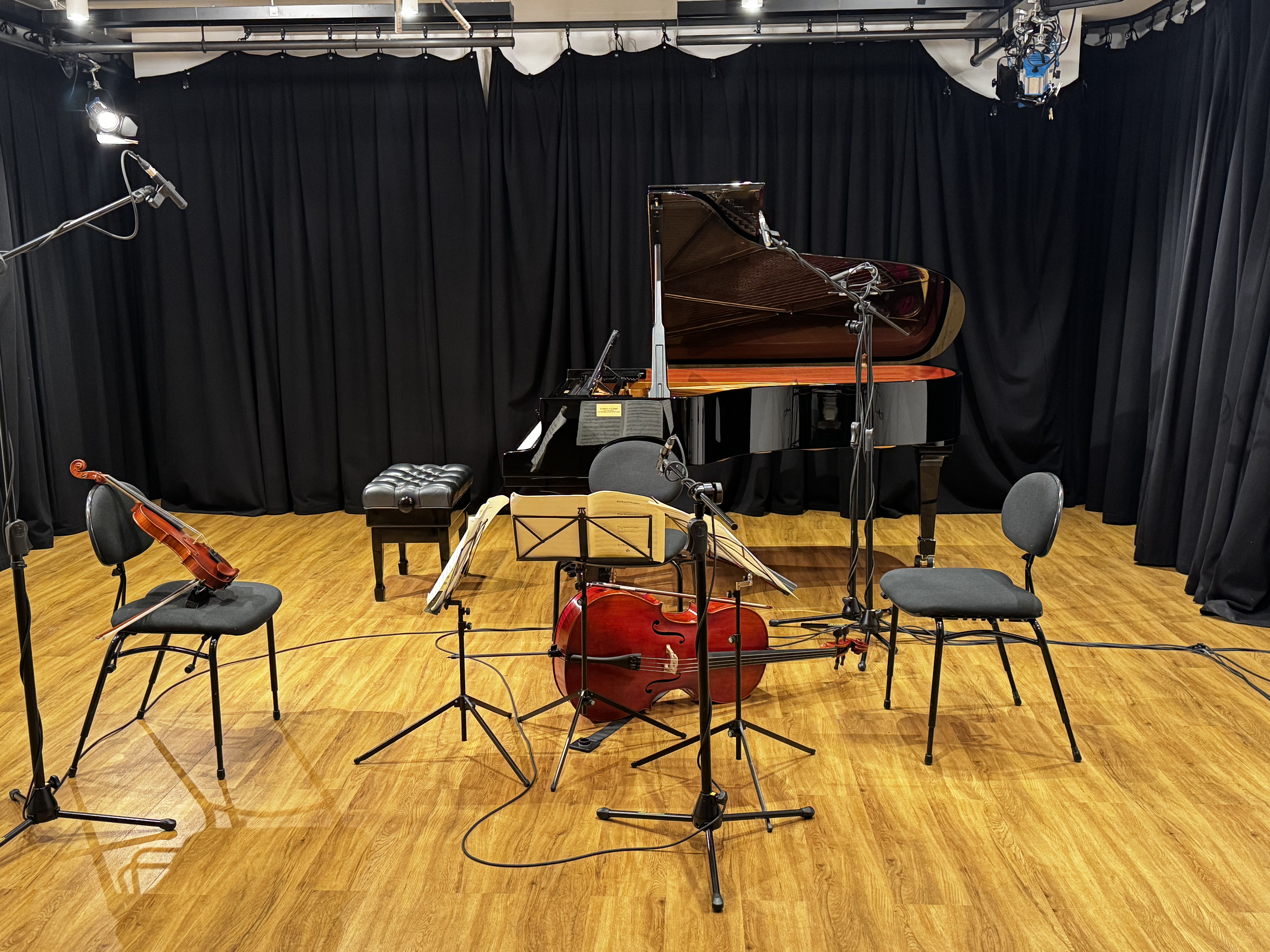 Chamber music recording setup